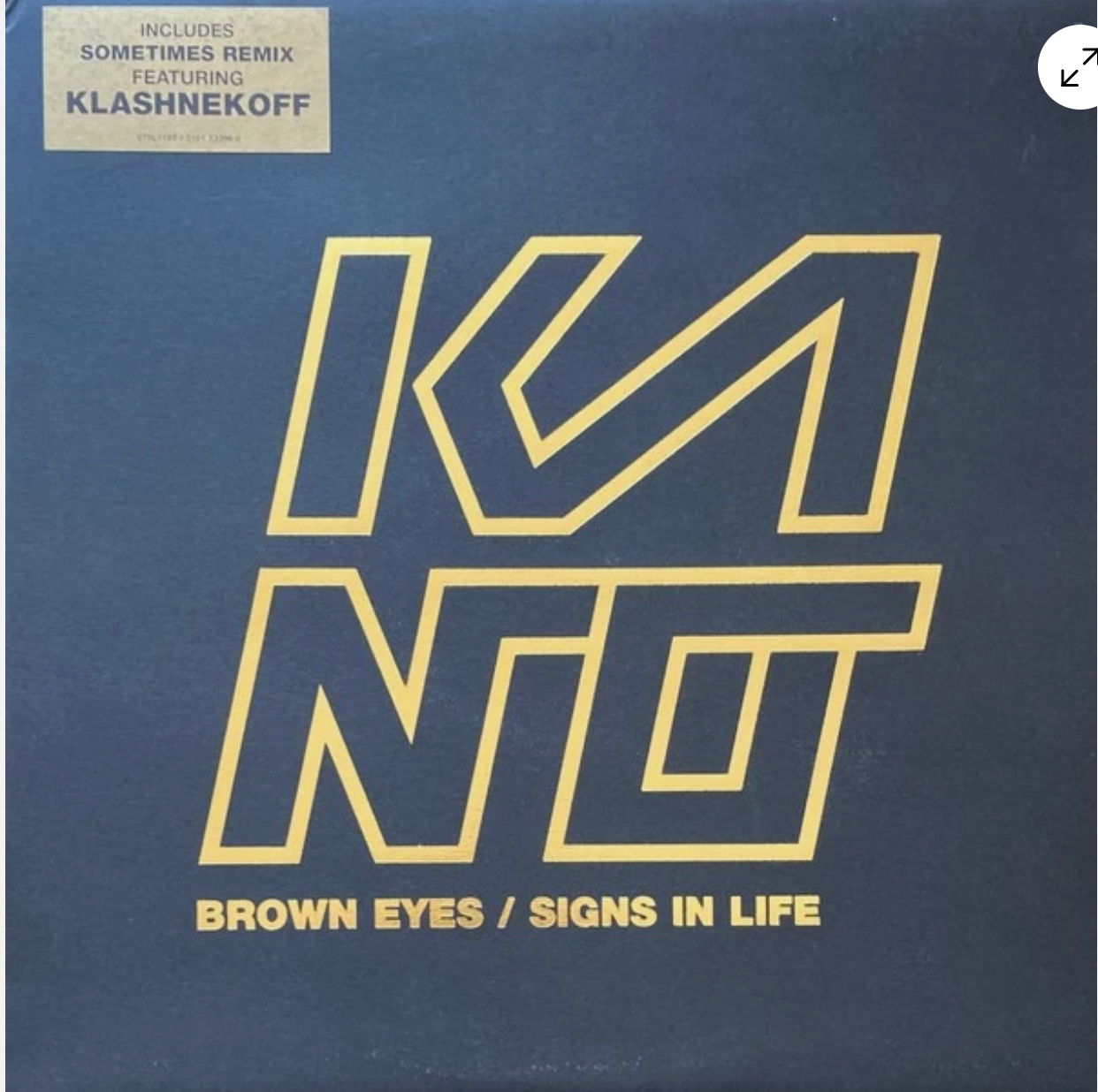 Kano - Brown Eyes / Signs of Life Singles Vinyl